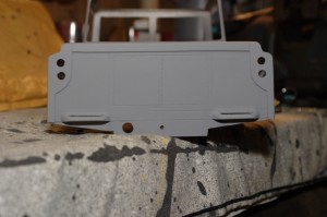 Rear crossmember and cappings